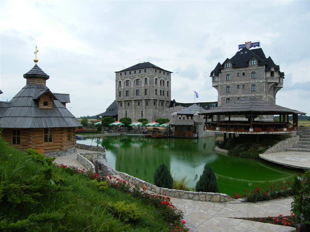 serbian ethno village Stanisici near Bijeljina